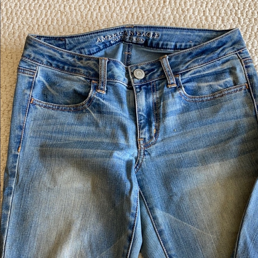 American Eagle super stretch jeggings 6P